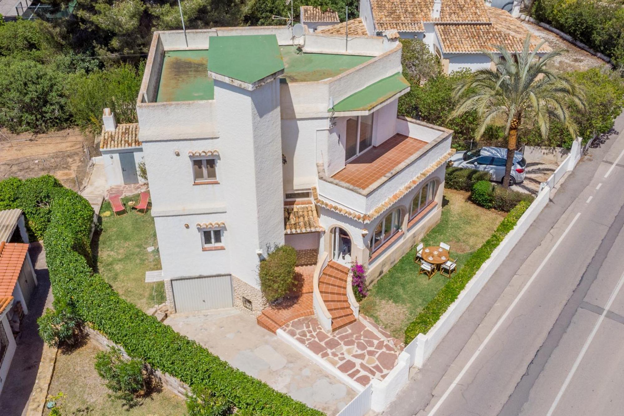 Chalet Independiente A 50 Metros De Cala Blanca Jávea Eksteriør bilde